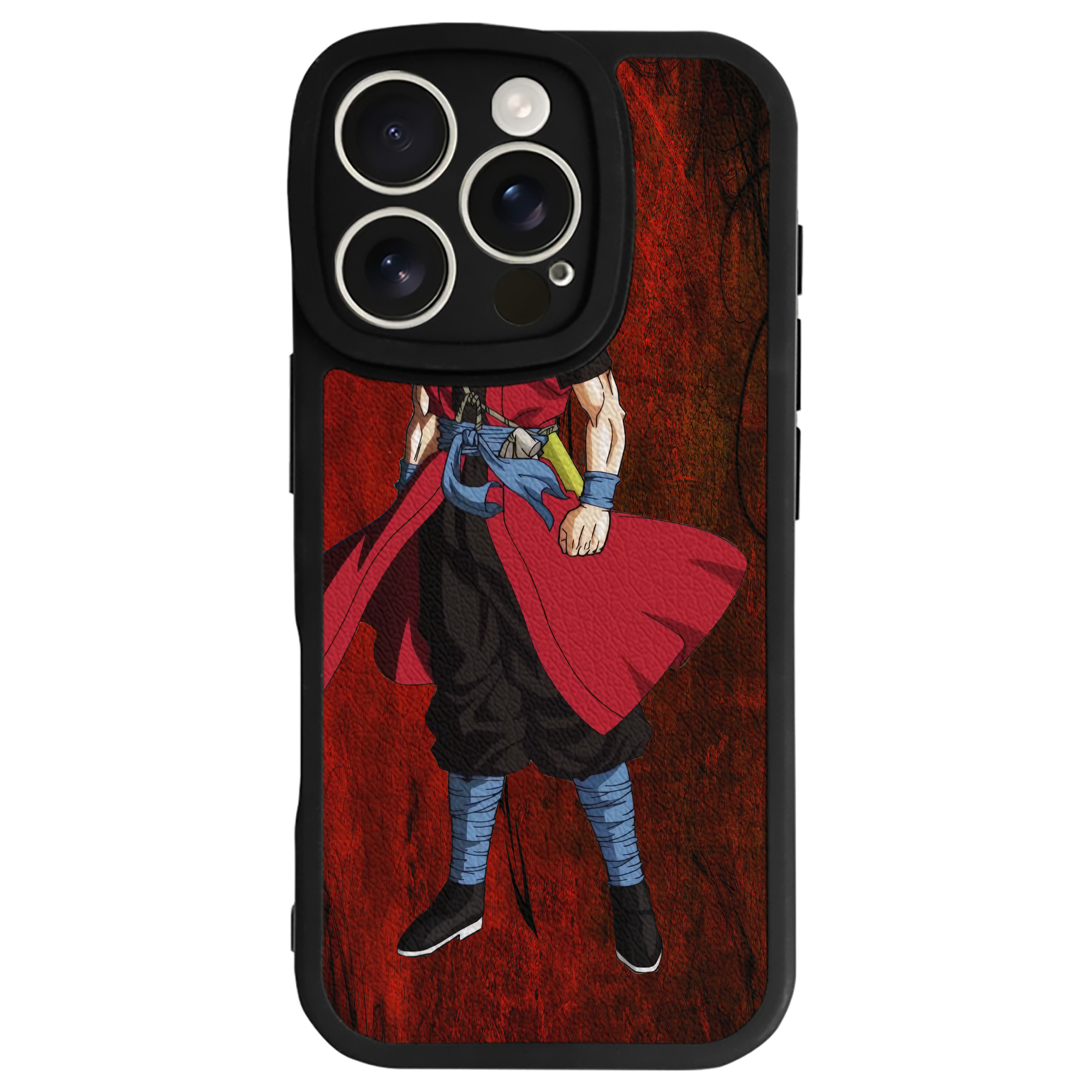 （画像用） ドラゴンボール DRAGON BALL 【iPhone 16シリーズ対応】シリコンスマホケース（レザー調） 材質：シリコン